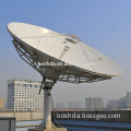 c/ku-band 3.7m RX/TX TV antenna for TV Stations